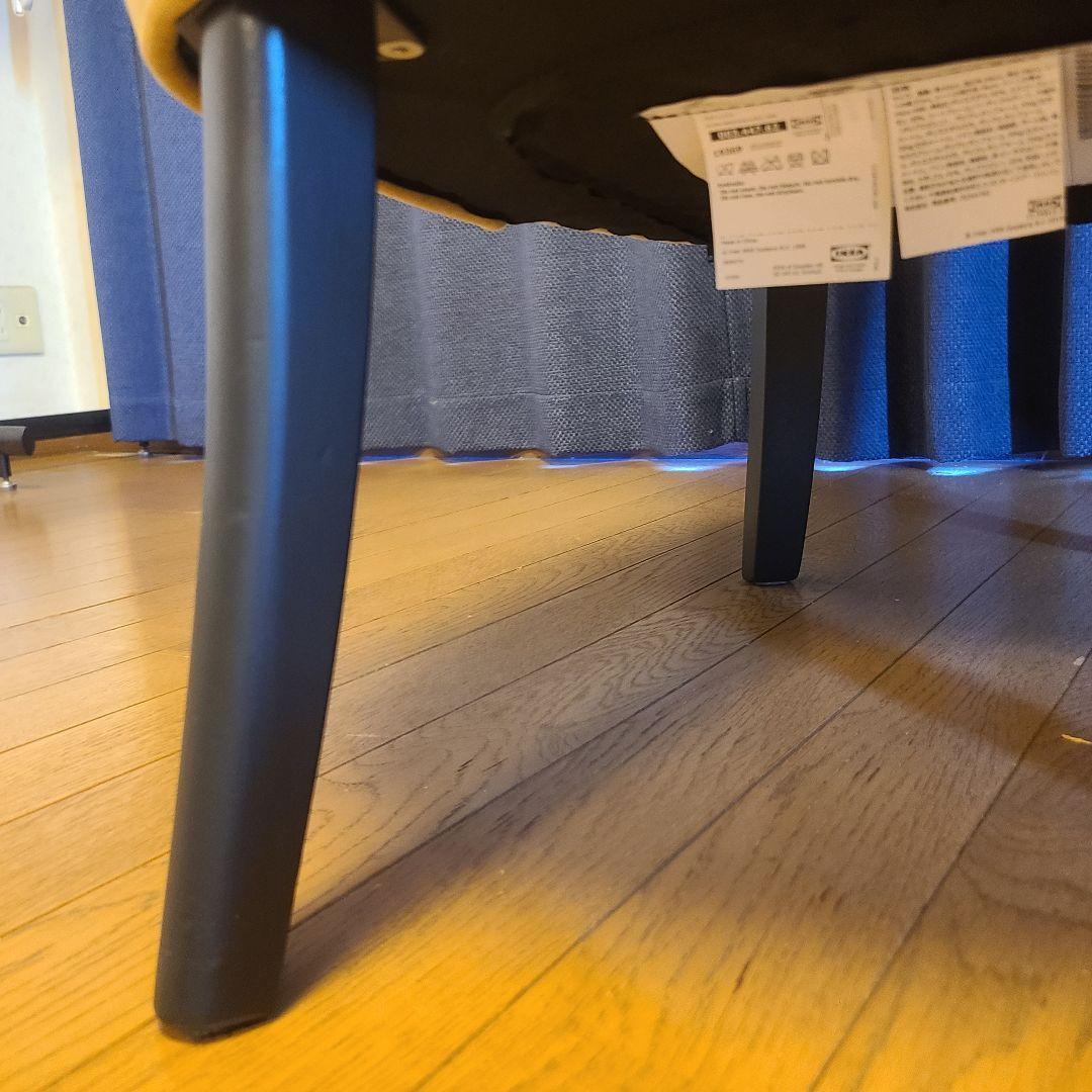 【美品】IKEA REMSTA 1人用　ソファ ベージュ ひとりカフェ　椅子