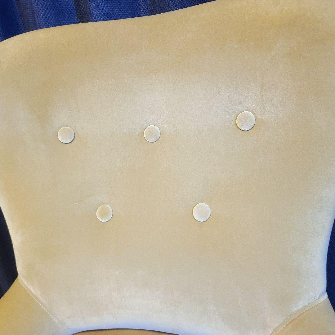 【美品】IKEA REMSTA 1人用　ソファ ベージュ ひとりカフェ　椅子