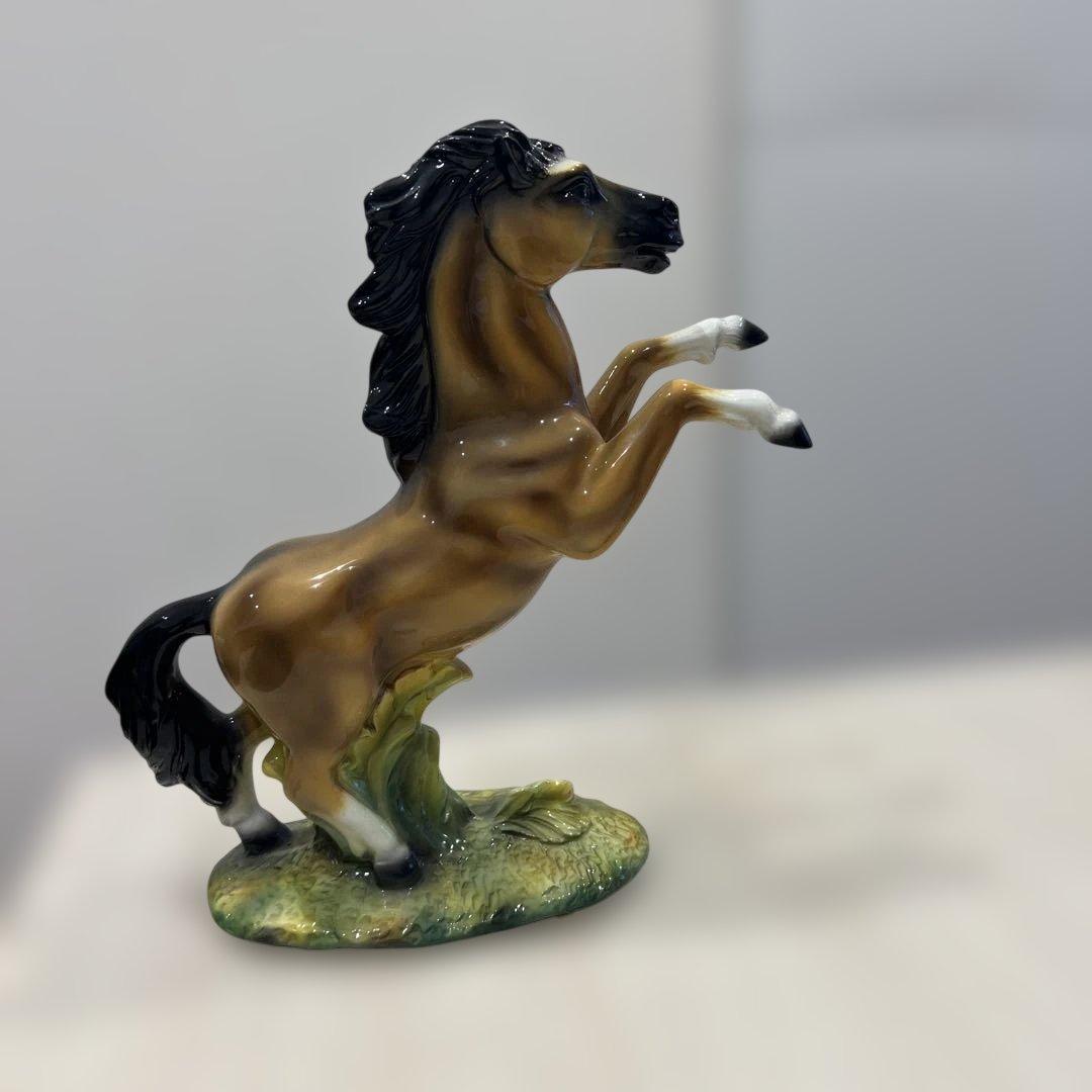 陶器製 馬の置物