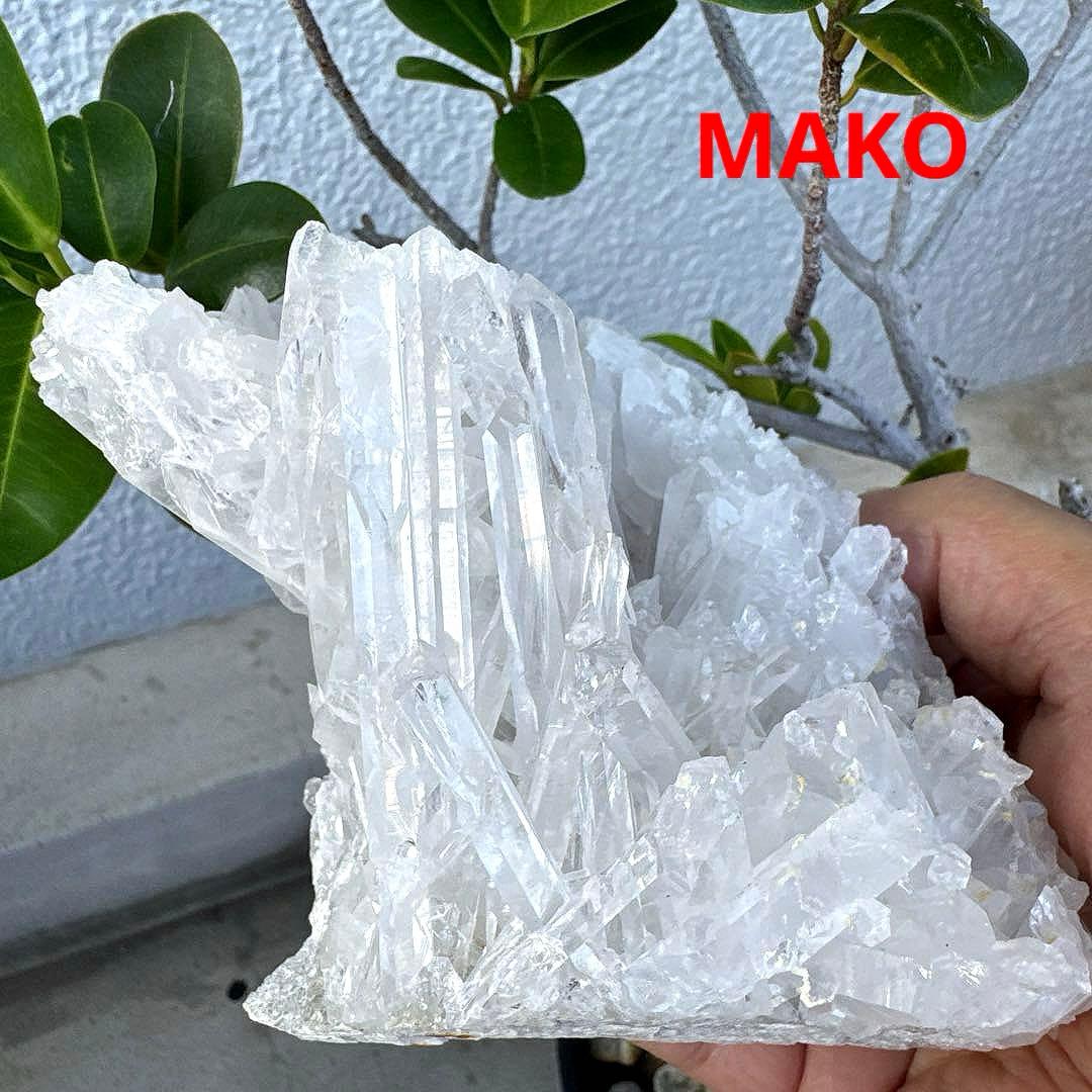 M1772☆水晶クラスター492g☆天然石　原石☆N50116-C