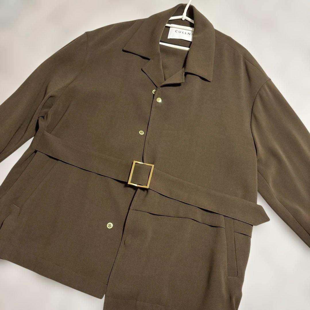 な*ー様 【大特価】CULLNI ブラウン 上下セット STUDIOUS メンズ