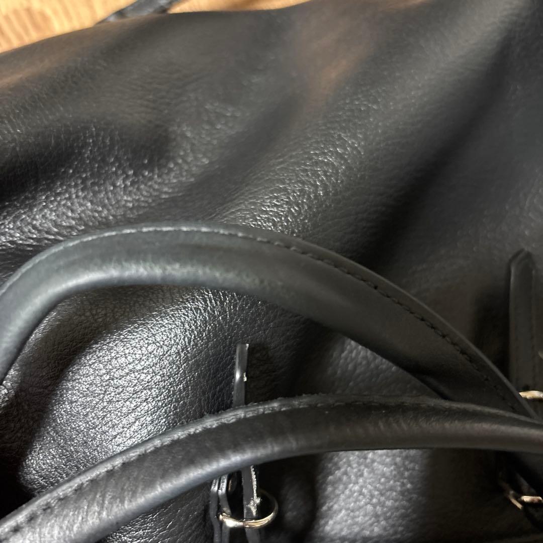 バレンシアガ　ペーパーバッグ　ブラック　ミディアム