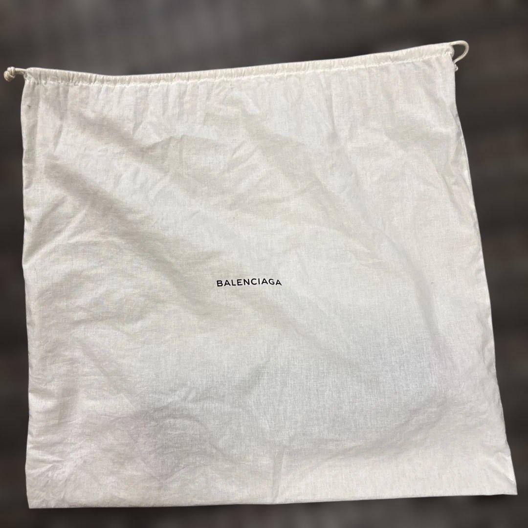 バレンシアガ　ペーパーバッグ　ブラック　ミディアム