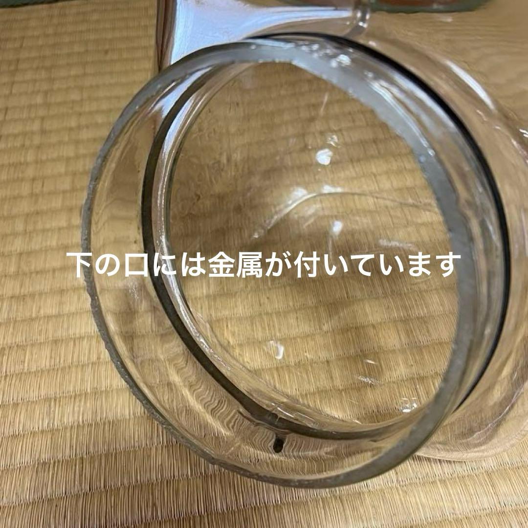 ガラス瓶　アンティーク　和ガラス　駄菓子屋　二つ蓋　レトロ　ヴィンテージ　硝子①