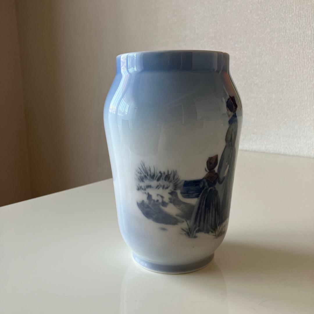 ロイヤルコペンハーゲン　花瓶　フラワーベース　【希少品】