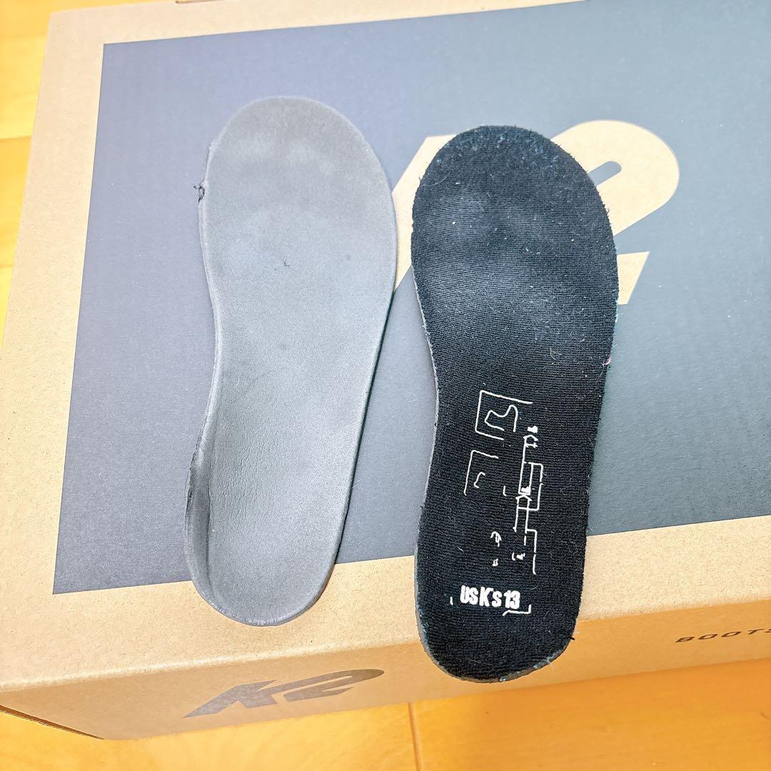 K2 ケーツー　キッズ　スノーボード　ブーツ 18.5cm ミニターボ　雪　冬