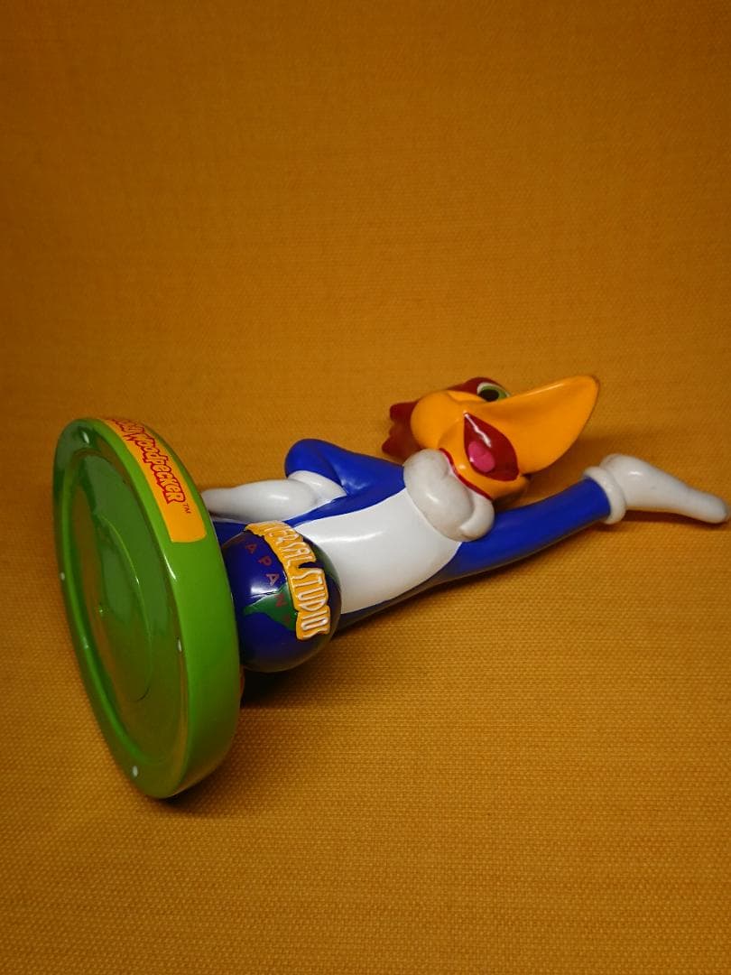 人形　ウッドペッカー　オブジェ　置物　インテリア　工芸品　美術品　A3226