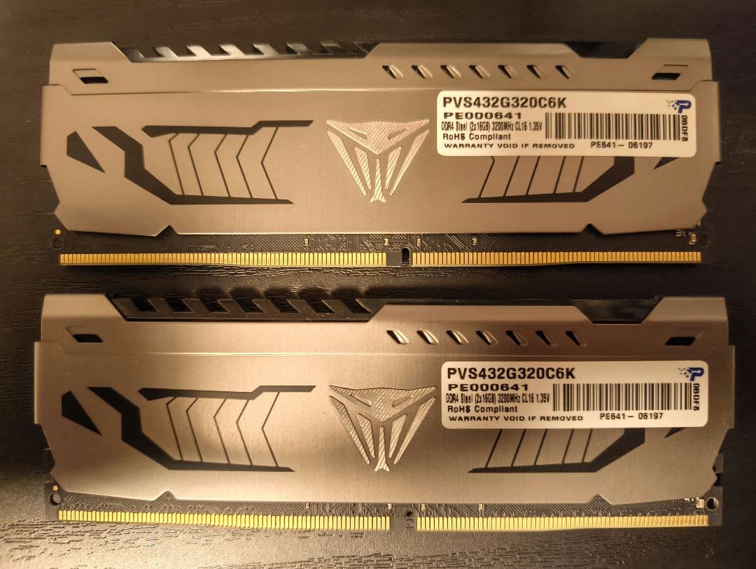 viper DDR4 16×2 32gb 3200MHz