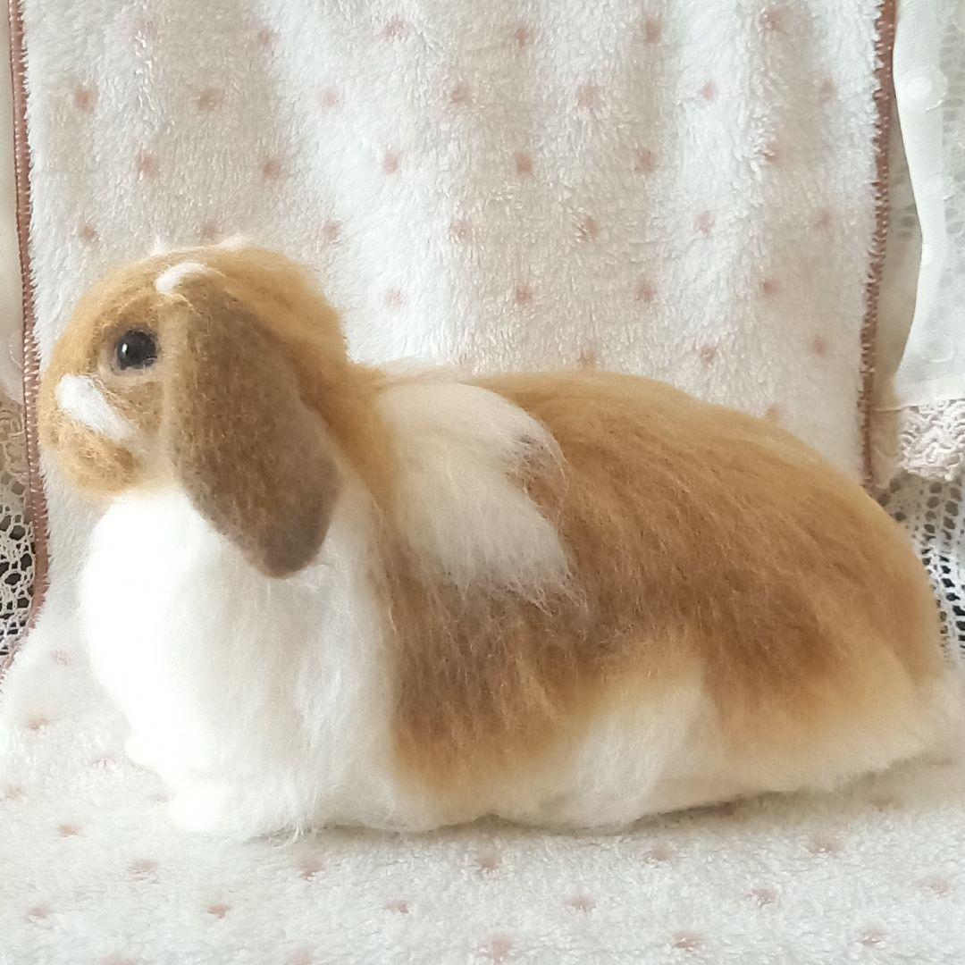うたっち出品 うさぎ オーダーメイド 羊毛フェルト ハンドメイド