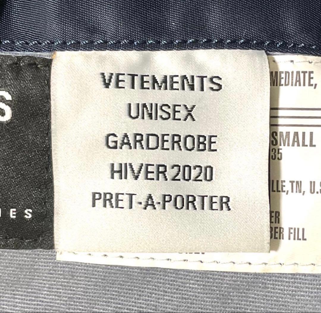 【専用】VETEMENTS 19AW BOMBER JACKET MA-1