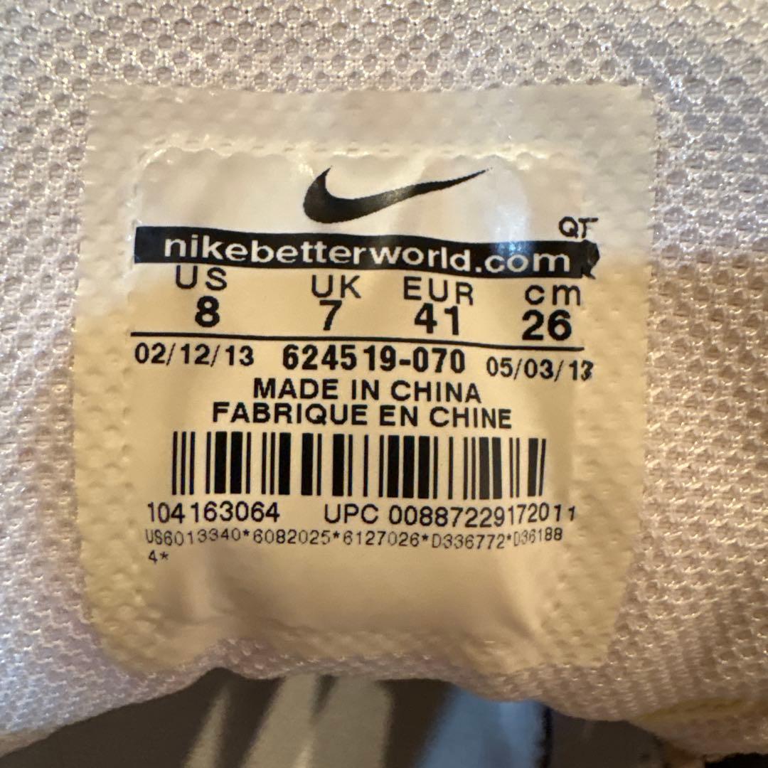 値下　NIKE エアマックス95プレミアムテープ 26cm イエローグラデ鑑定付