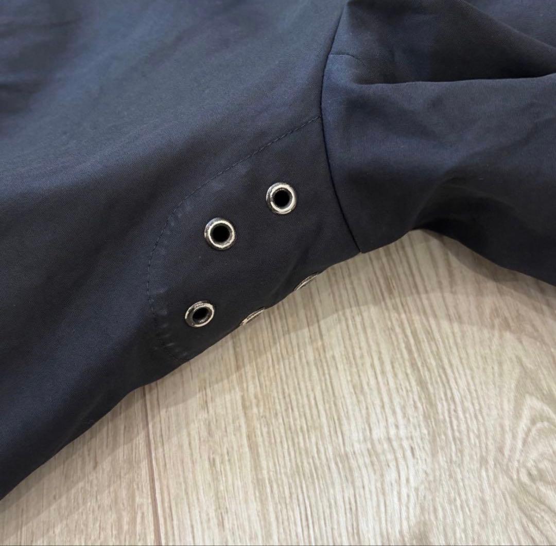 MACKNTOSH LONDON ゴム引きコート ライナー付ブラック 38