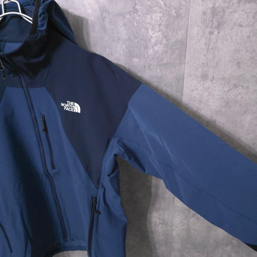 未使用級　THE NORTH FACE 　ハンマーヘッド　フーディ　L　ネイビー