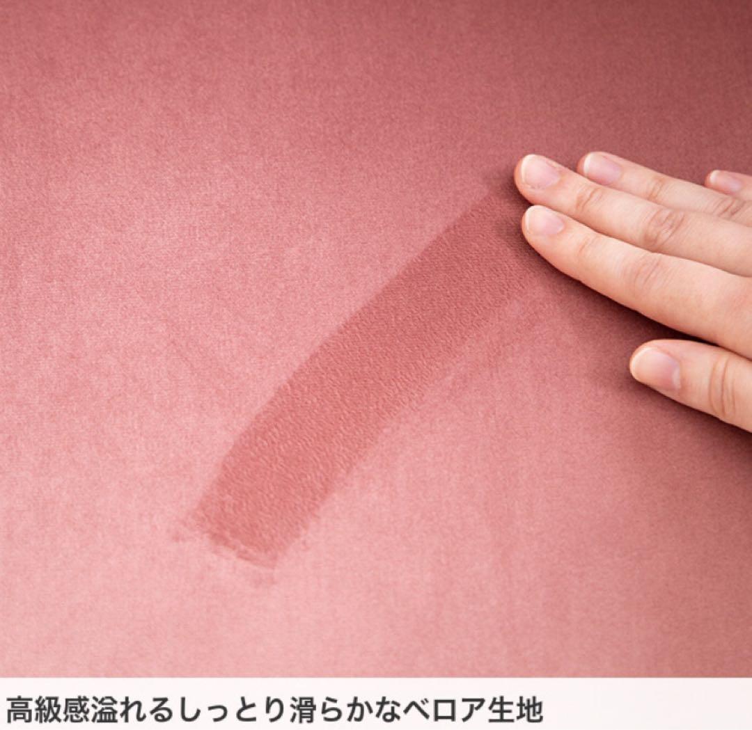 【グレー】デスクチェア オフィスチェア ベロア ハイバック キャスター付 昇降