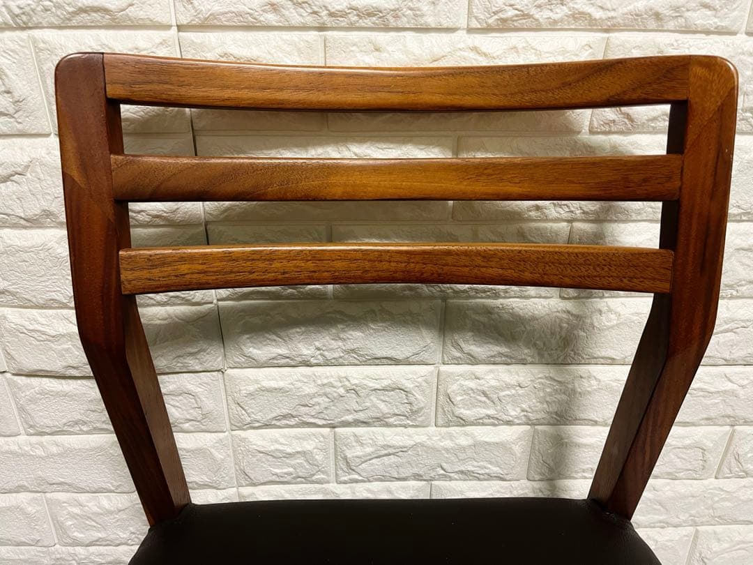 筑波産商　ダイニングチェア　2脚　椅子カバー付き