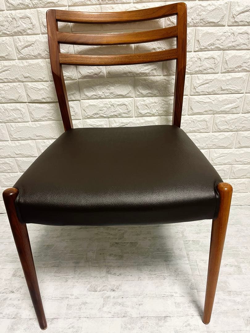 筑波産商　ダイニングチェア　2脚　椅子カバー付き