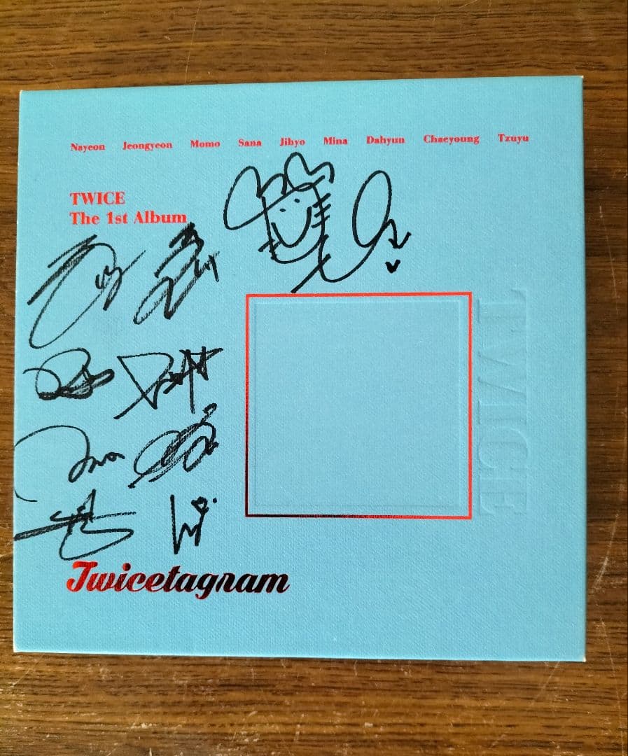 TWICE 1st Album Twicetagram サイン入り