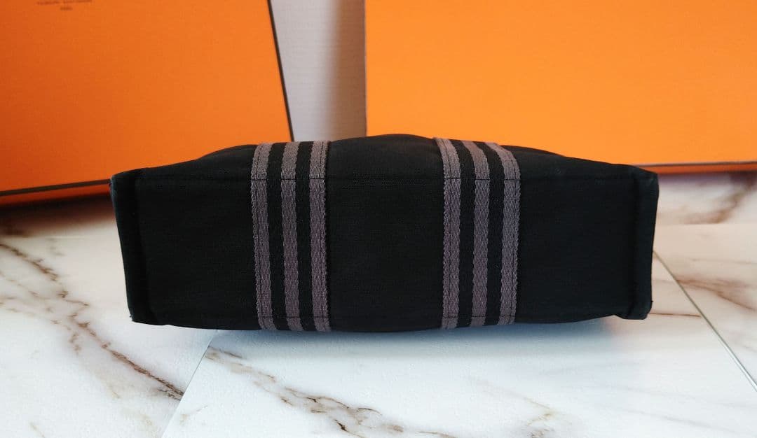 く*️様 エルメス HERMES トートバッグ フールトゥPM 黒 ブラック ハ