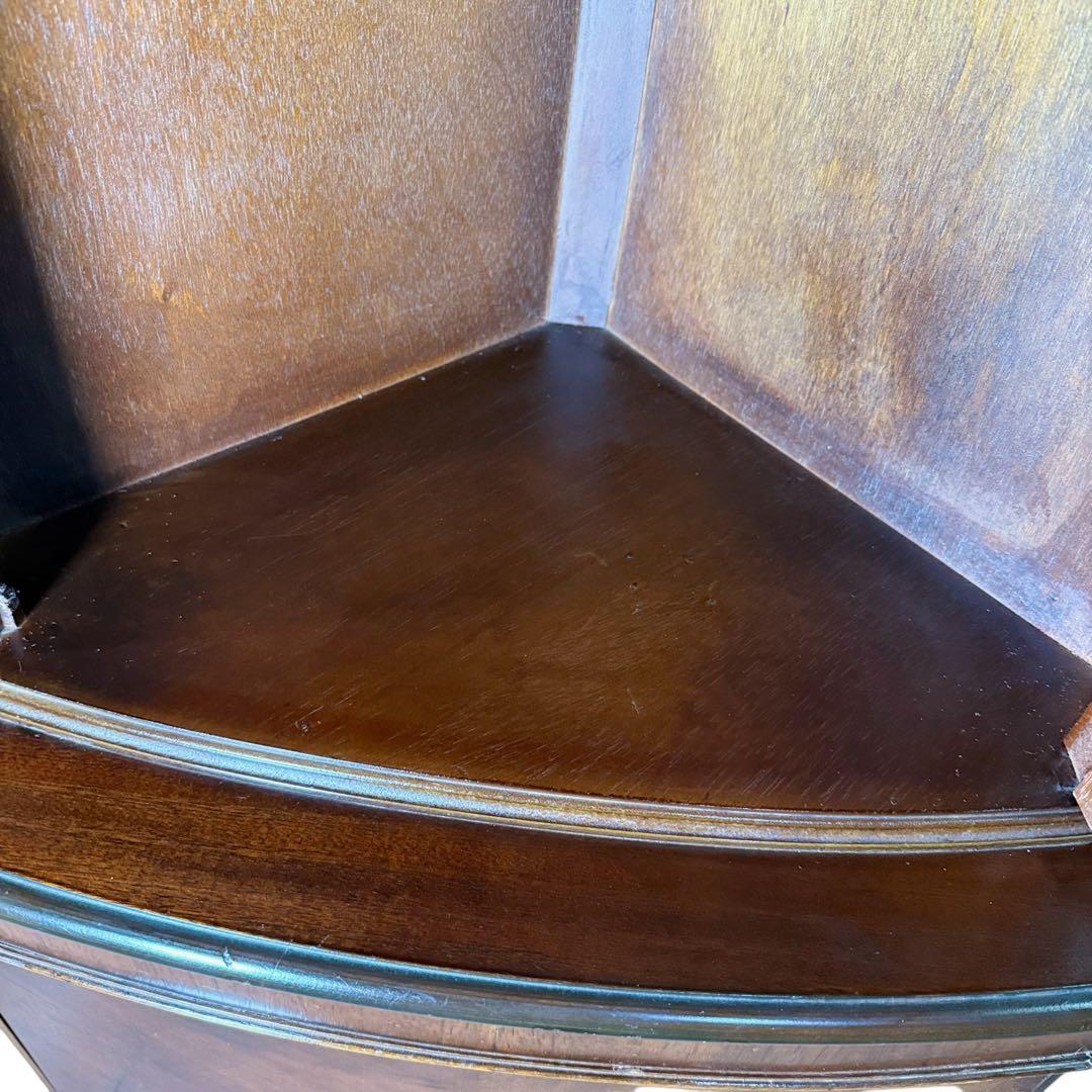 HR652 イギリス　英国　ビンテージ コーナーキャビネット