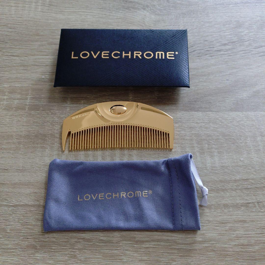 r*品様 LOVECHROME ゴールドヘアコーム 日本製