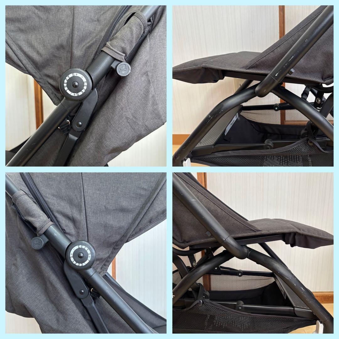 【美品❣️送料無料❣】cybex ベビーカー Eezy S＋ イージーエスプラス⭐︎