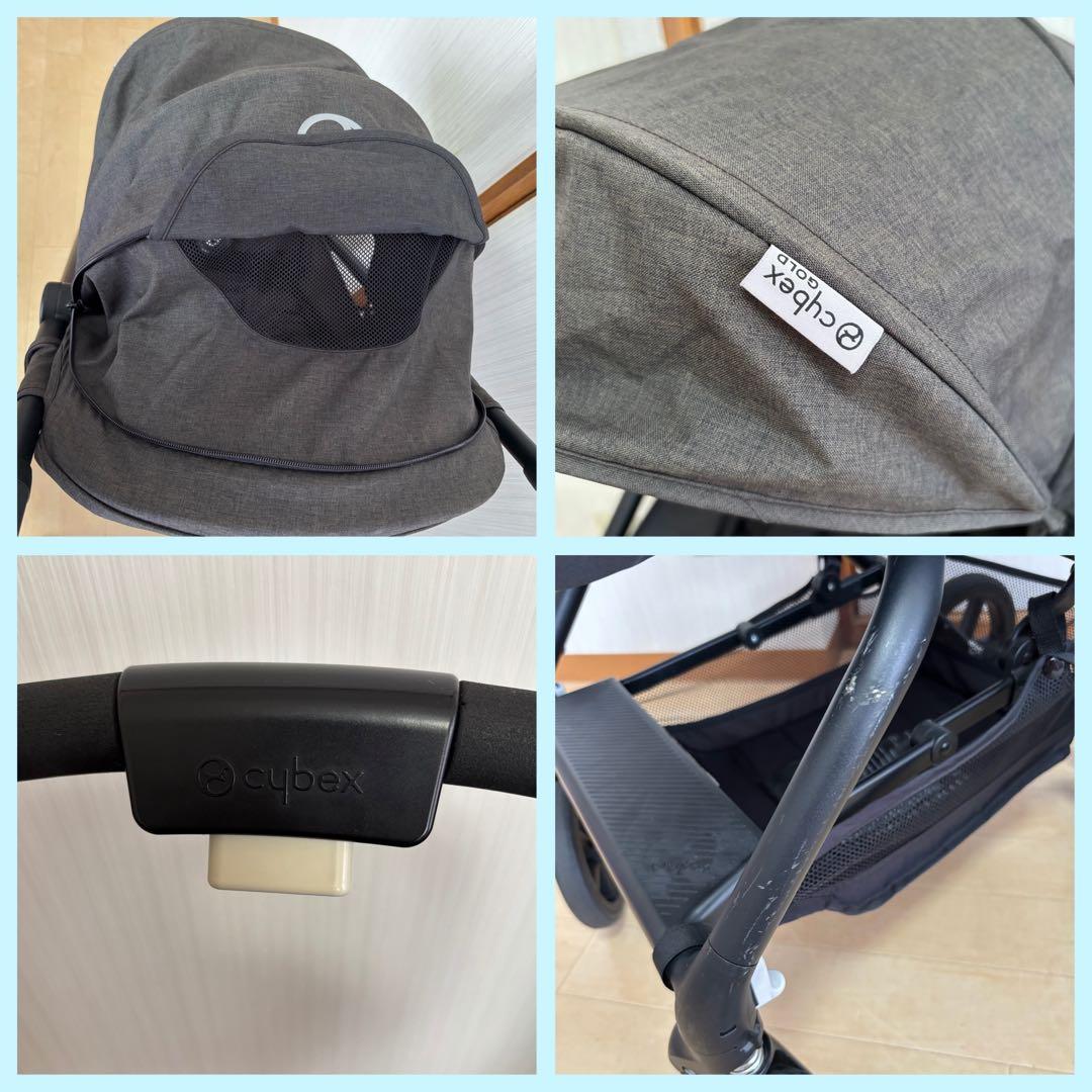 【美品❣️送料無料❣】cybex ベビーカー Eezy S＋ イージーエスプラス⭐︎