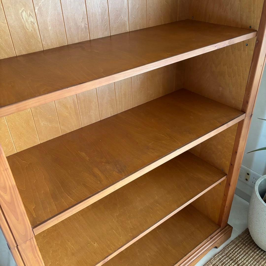 北欧　カントリー　本棚　シェルフ　飾り棚　パイン材　アンティーク　フレンチ