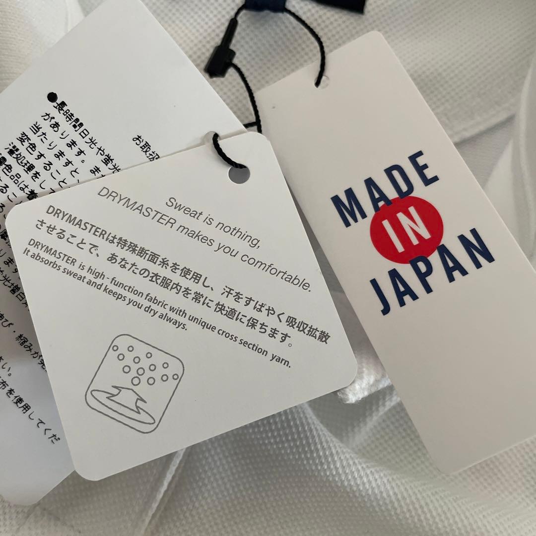 新品　PEARLY GATES ポロシャツ ホワイト　パーリーゲイツ　タグ付き