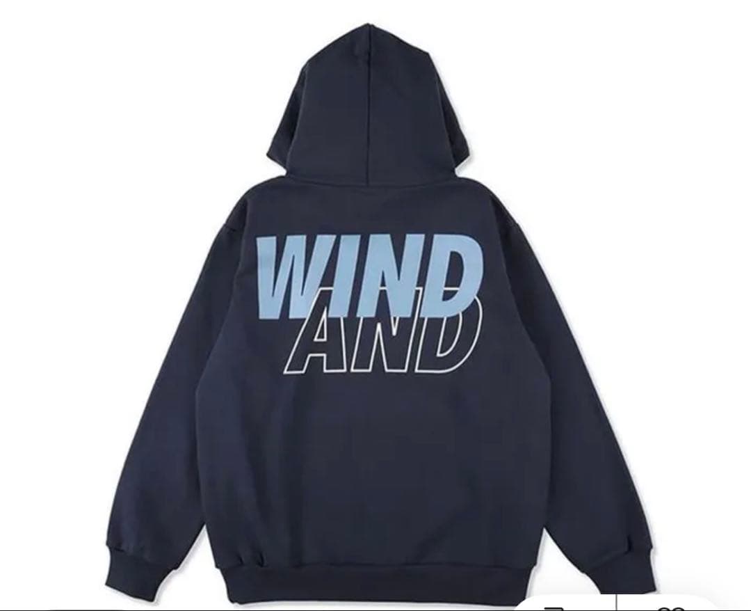 トップス WIND AND SEA/Straight Hooded Sweatshirt