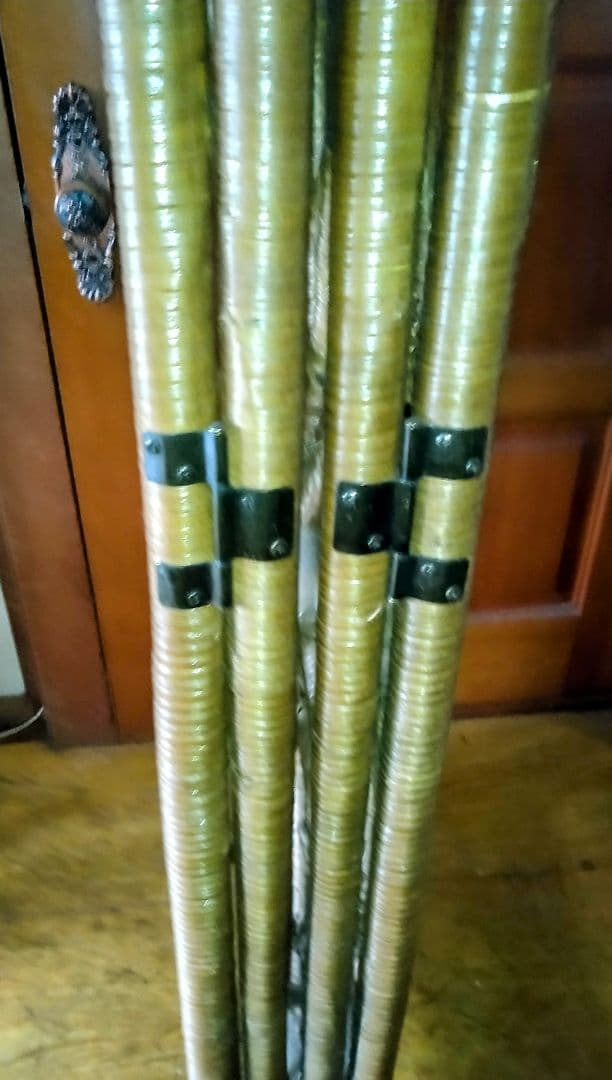 【昭和レトロ】藤ラタン製パーテーション間仕切り