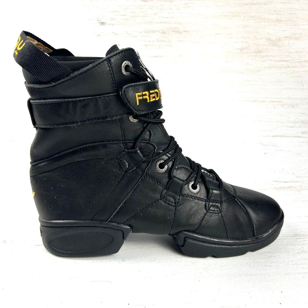 フレディ FREDDY 589 2.0 ハイカット ダンスシューズ 黒　24.0