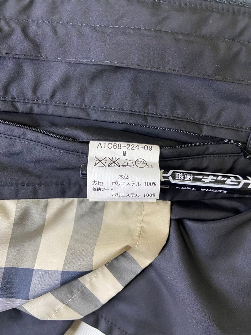 バーバリーロンドン メンズコート ライナー脱着 ノバチェック