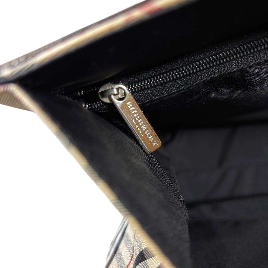 極美品　BURBERRY BLUE LABEL ノバチェック　トートバッグ B4