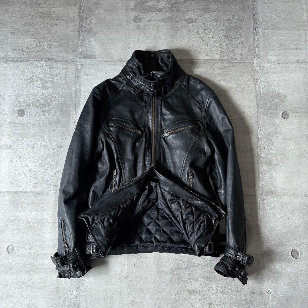 ジャケット・アウター 00s archive JACK ROSE leather jacket y2k