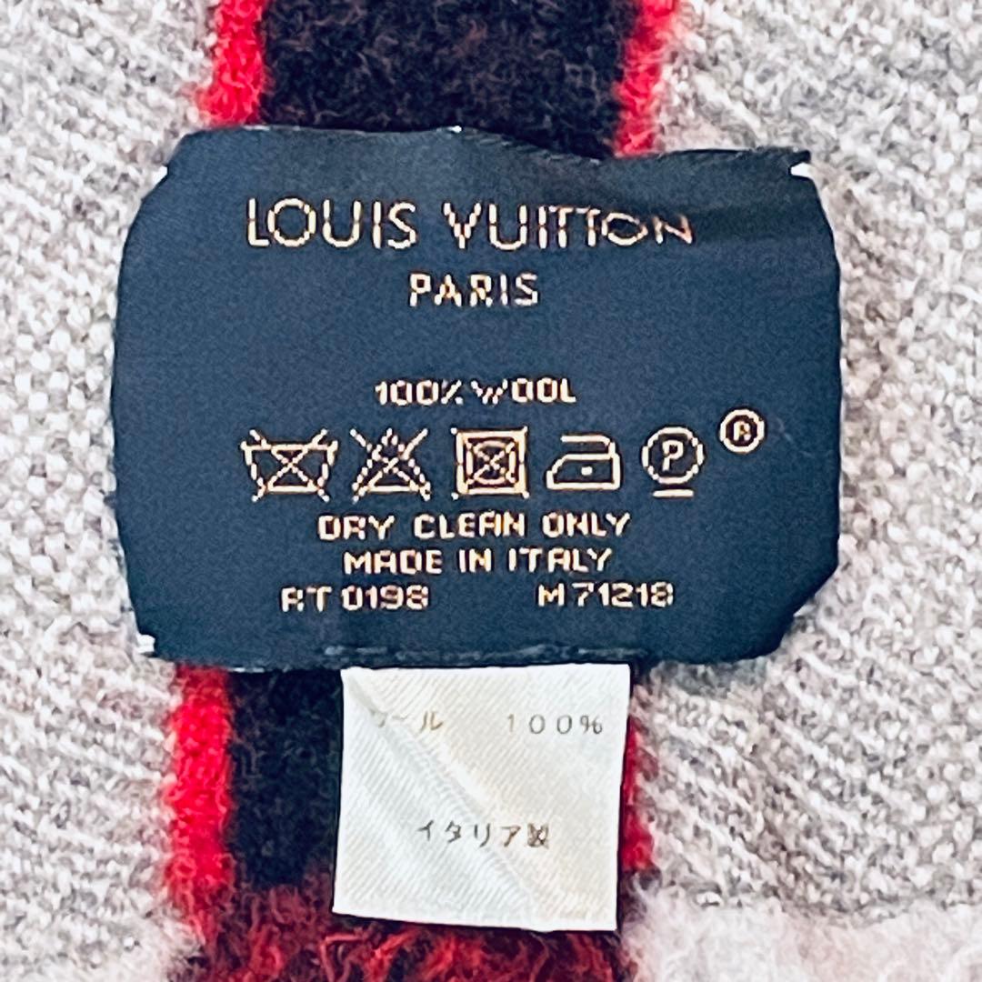 美品 ルイヴィトン マフラー ストール エシャルプ・メッセンジャー ダミエ