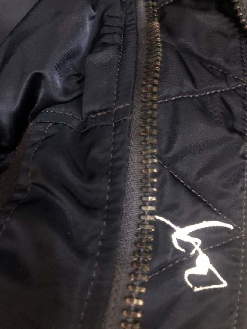 葵産業 B-15C 一点物 alpha made in USA MA-1