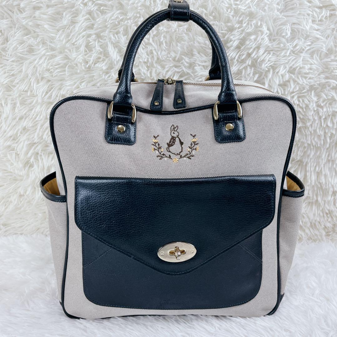 激レア 希少 未使用級 SWANY ピーターラビット コラボ キャリー バッグ