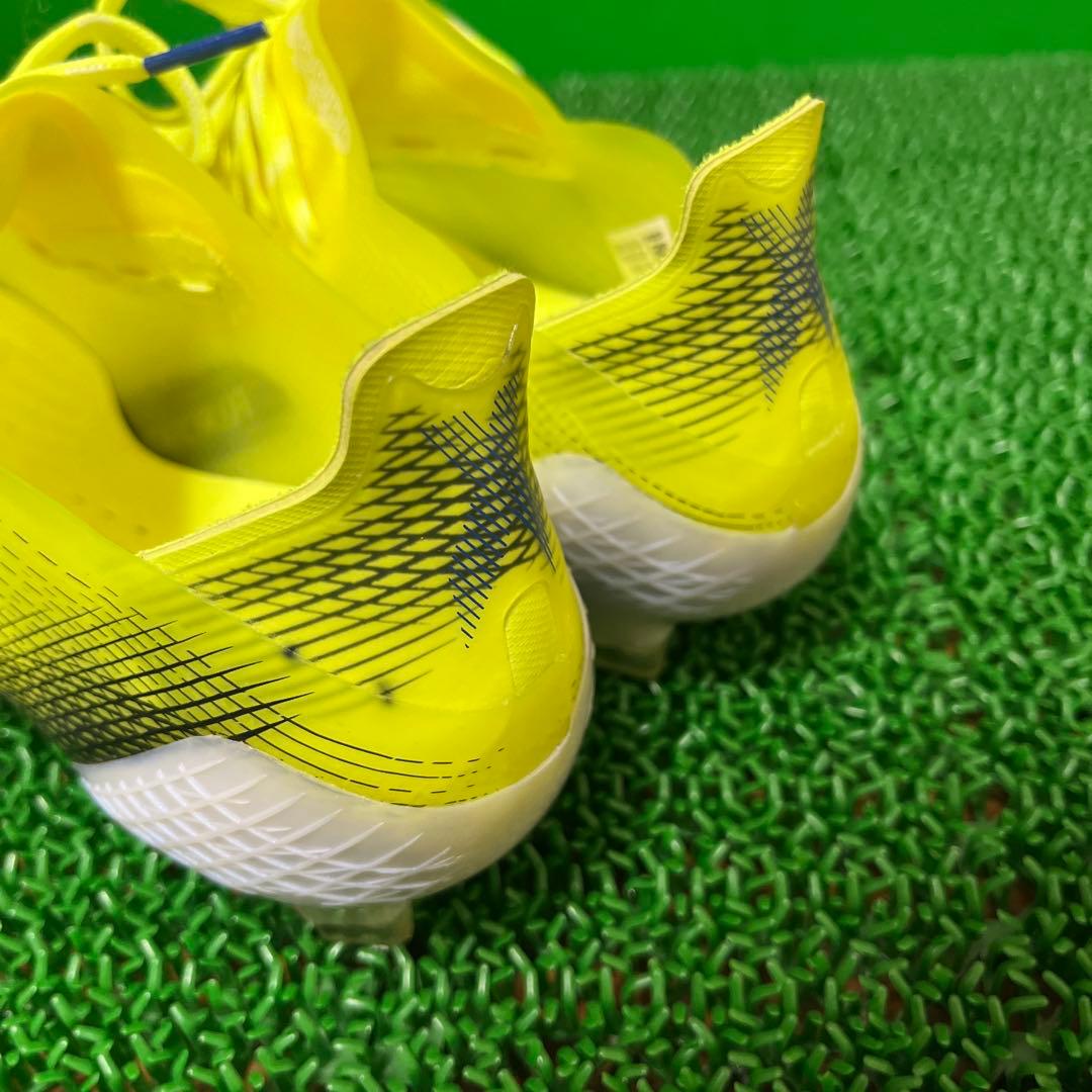 アディダス サッカースパイク エックス ゴースト.1 FG(イエロー×ブラック)