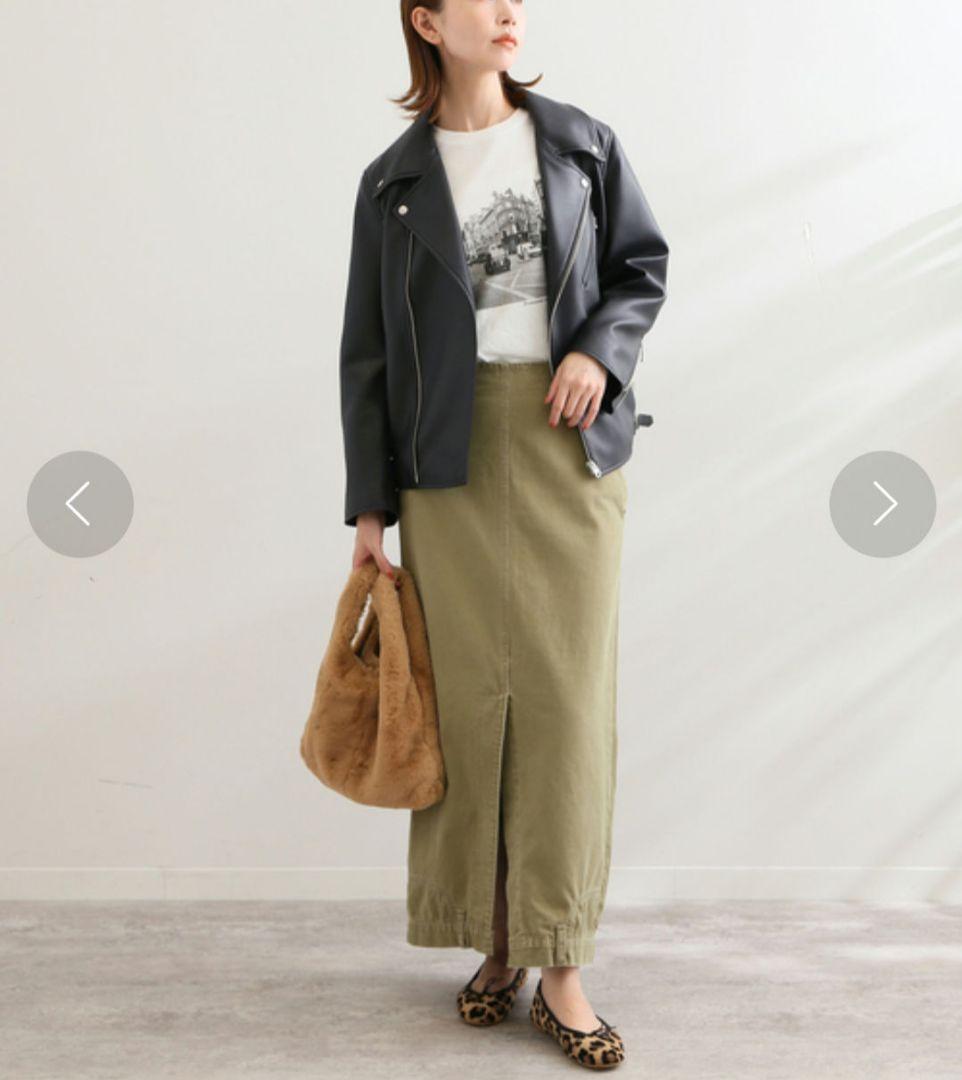 v*こ様 美品　スローブイエナ　L ラムレザー　ダブルライダースジャケット　ブラ