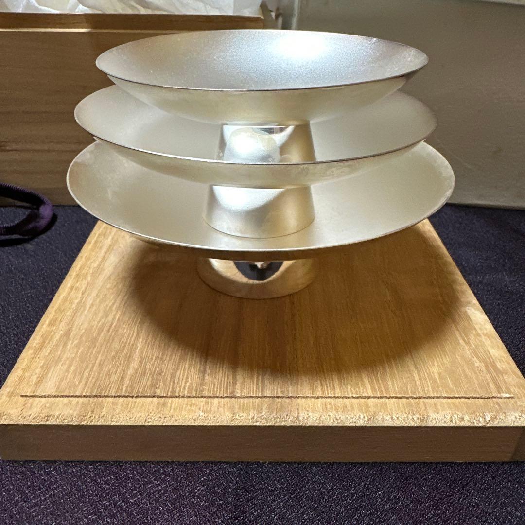 純銀　杯　小中大　3点セット　373g