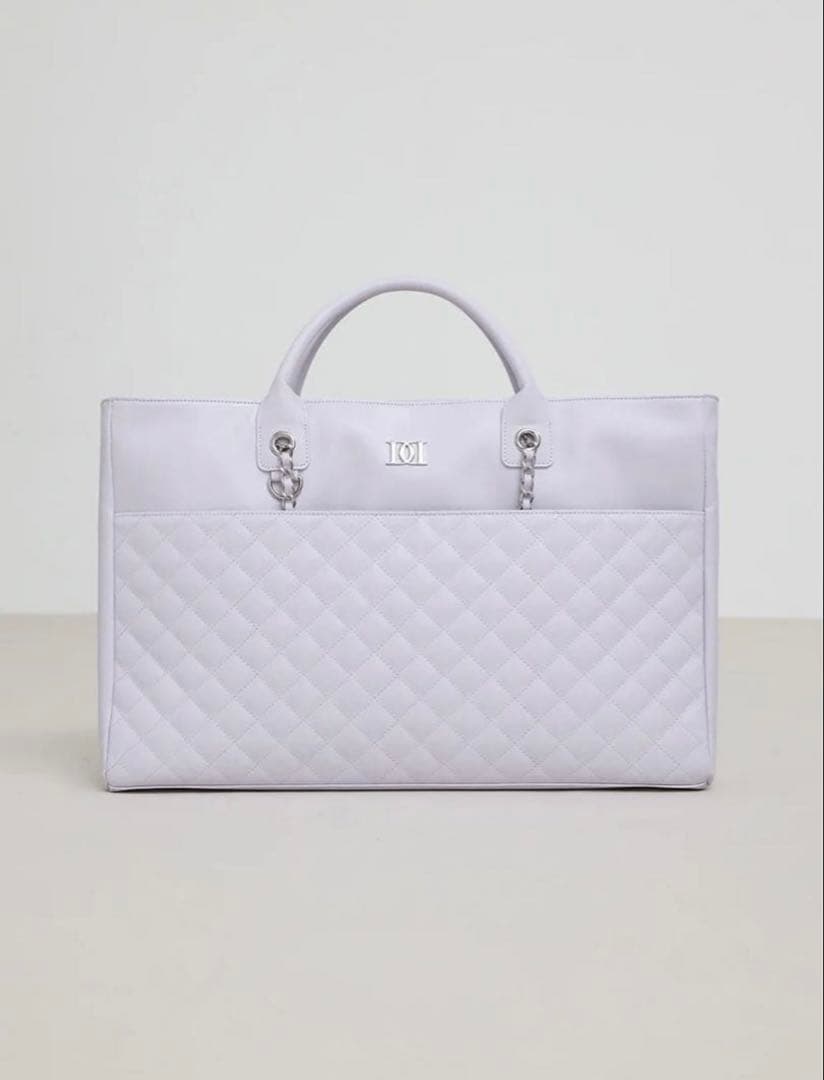 Darich DDキルティングワイドマルチトートバッグ パープル ダーリッチ