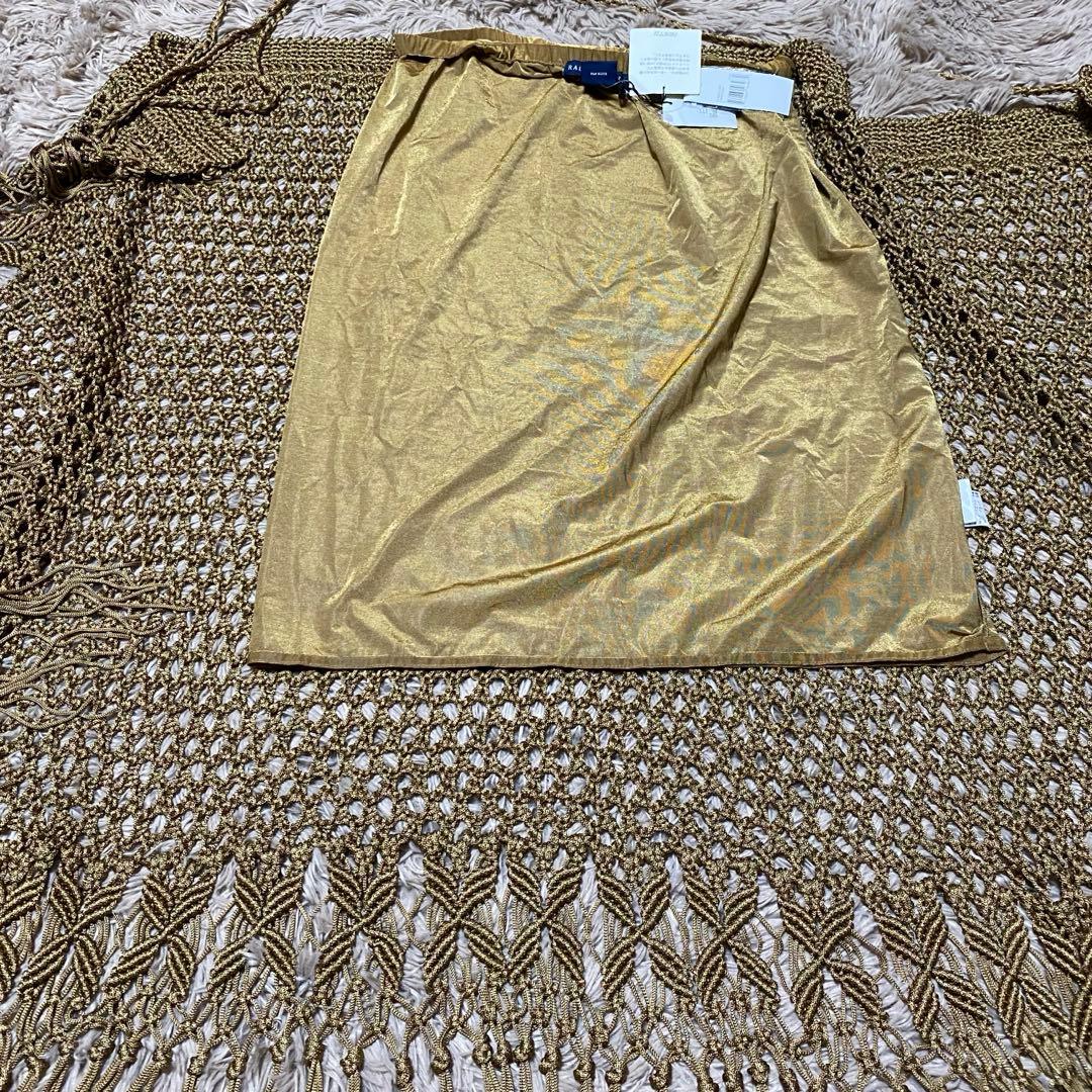 新品 Ralph Lauren ラルフローレン マクラメ スカート巻スカート