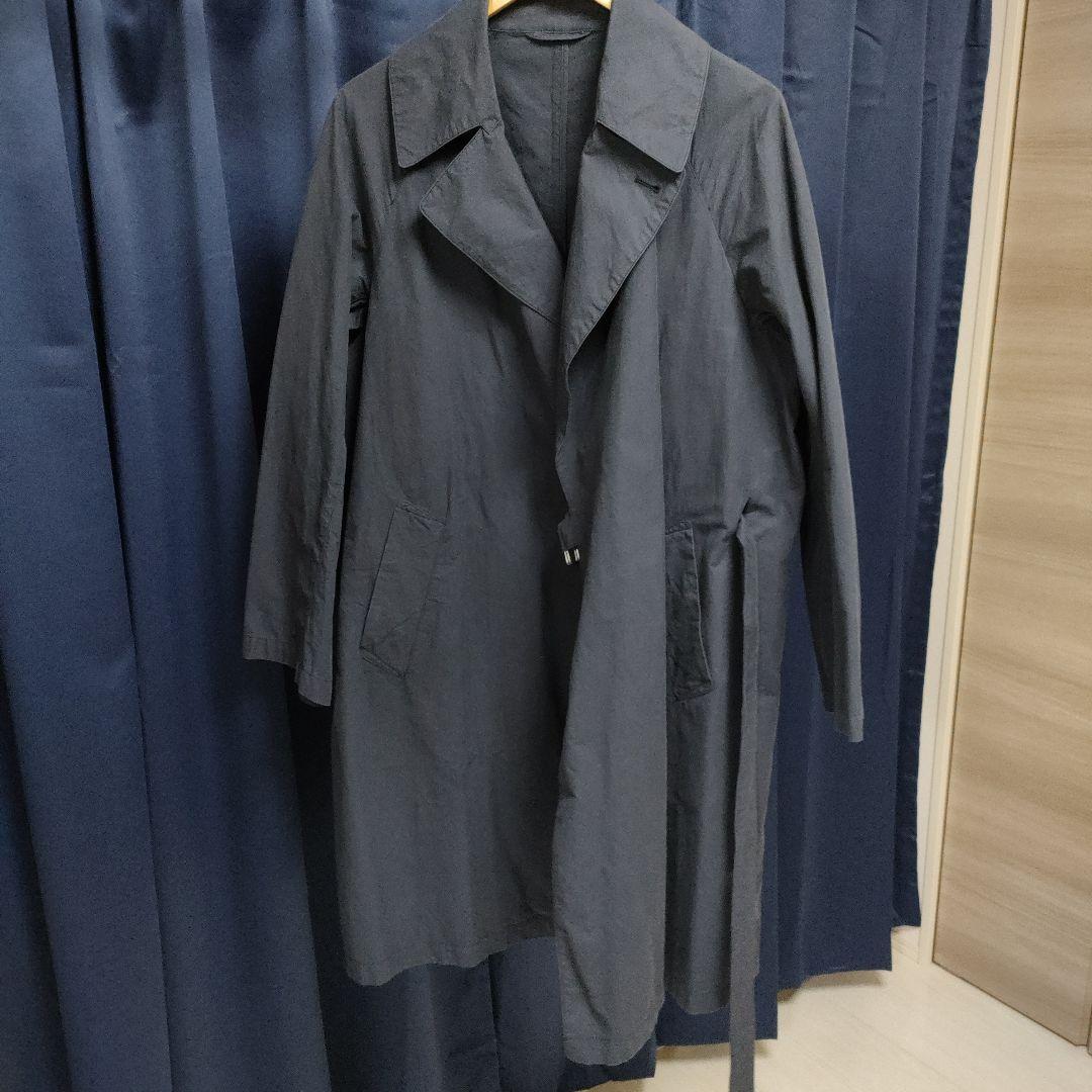 comoli タイロッケンコート　1 ネイビー　タイプライター