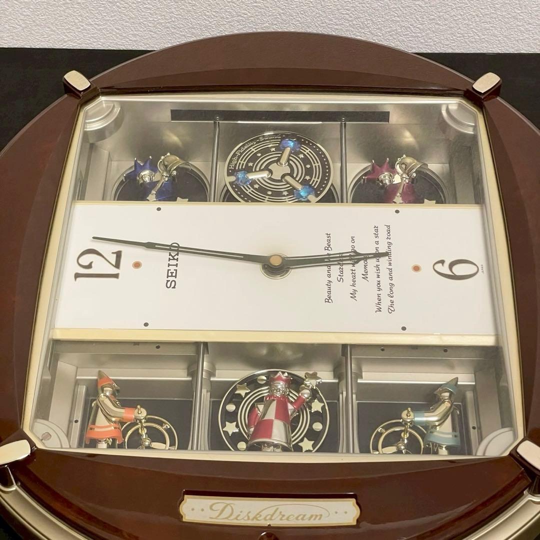 【希少品】SEIKO RE544Bディスクドリーム からくり時計