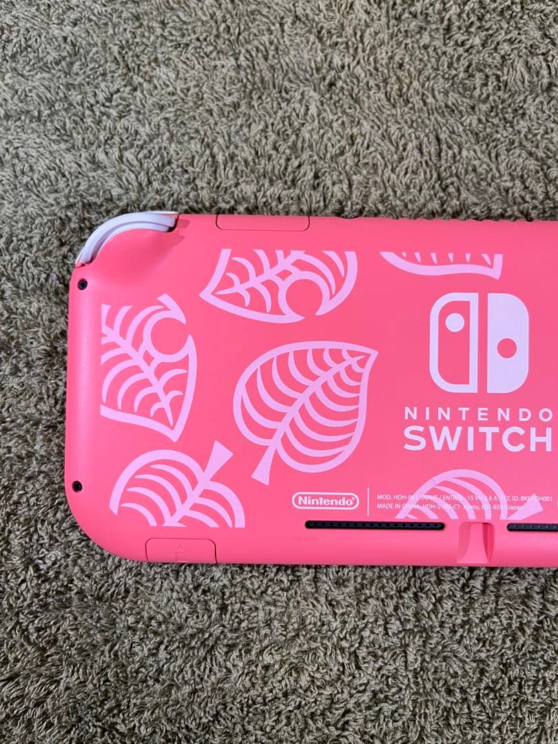 【美品】Nintendo Switch lite どうぶつの森 しずえアロハ柄