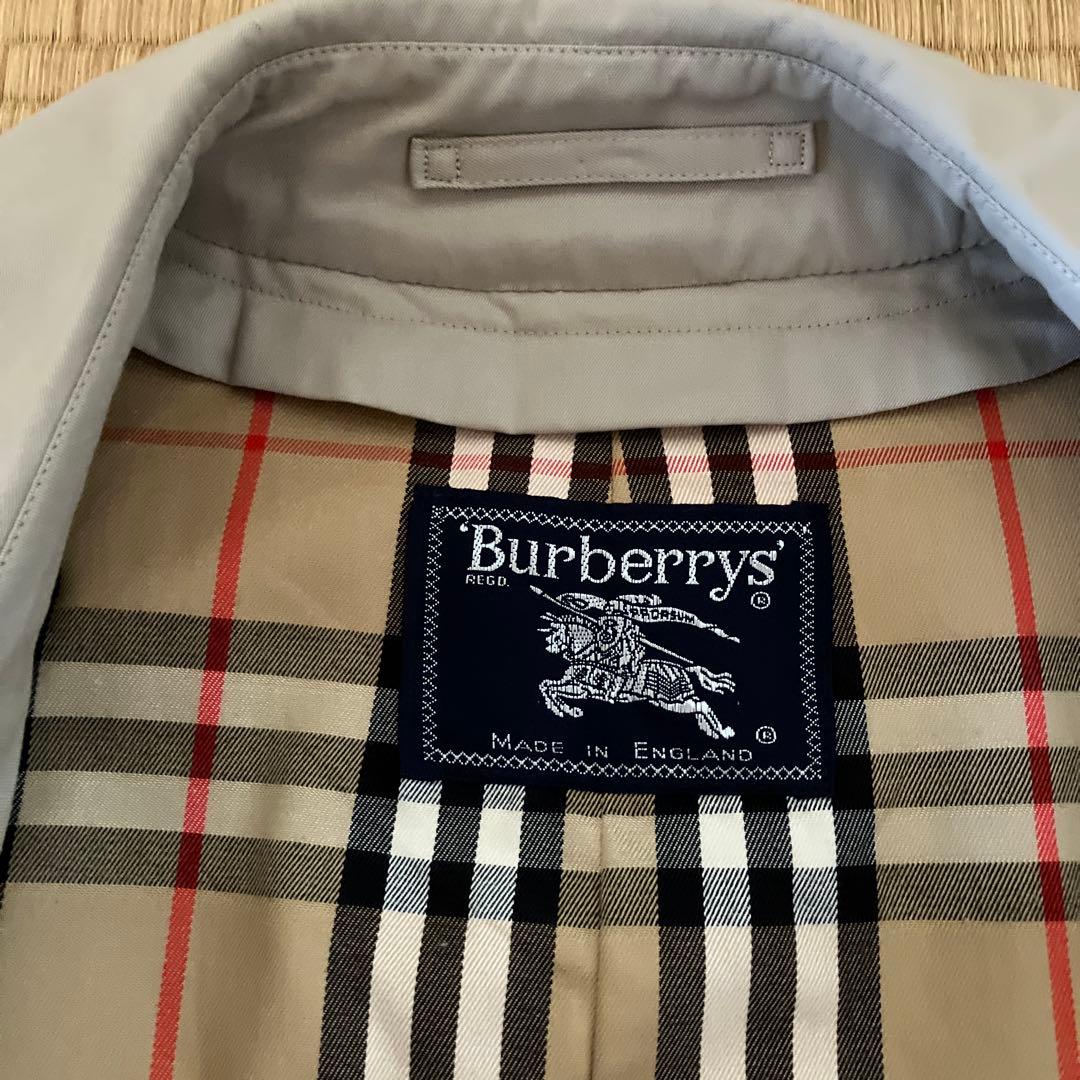 BURBERRYS ベージュ ダブルブレスト トレンチコート