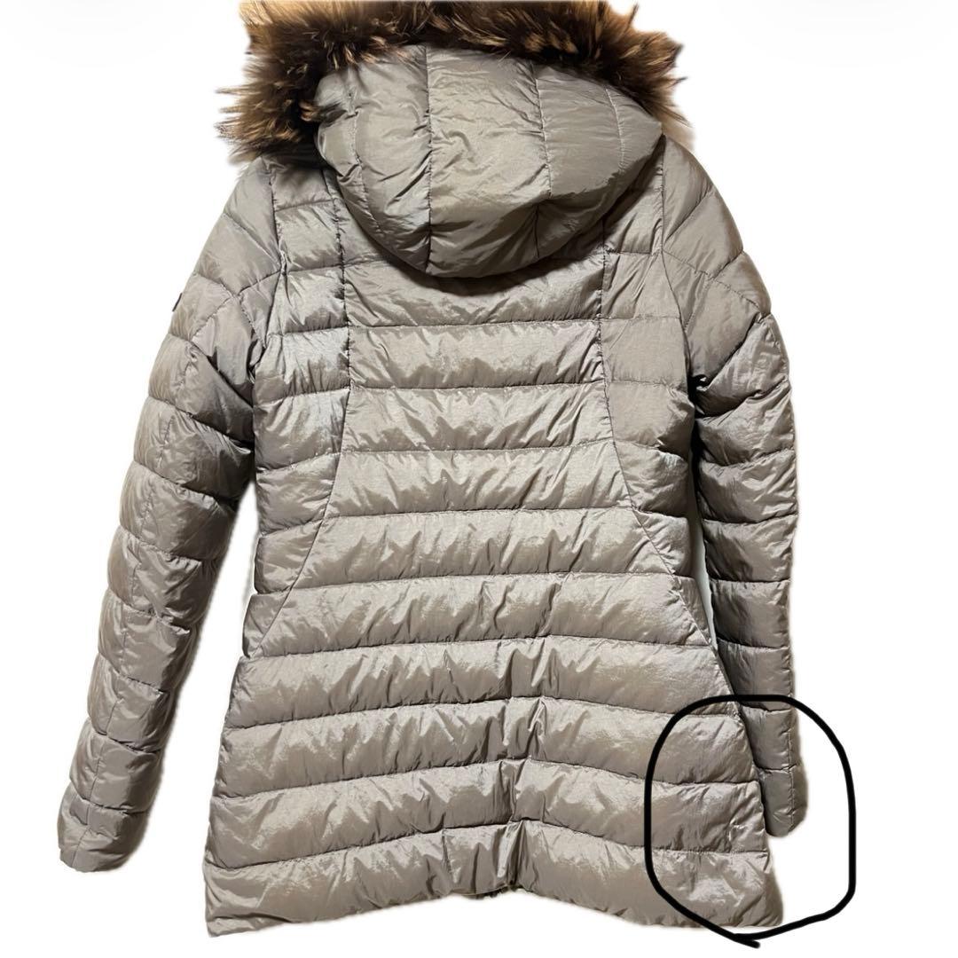 【美品】タトラス TATRAS リバーシブル ダウンジャケット カーキ ファー