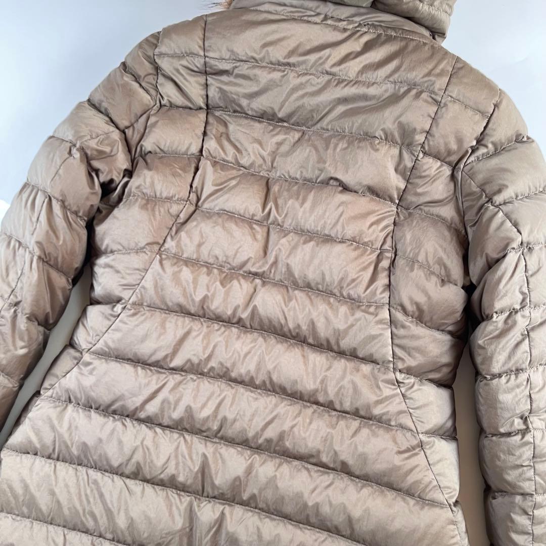 【美品】タトラス TATRAS リバーシブル ダウンジャケット カーキ ファー