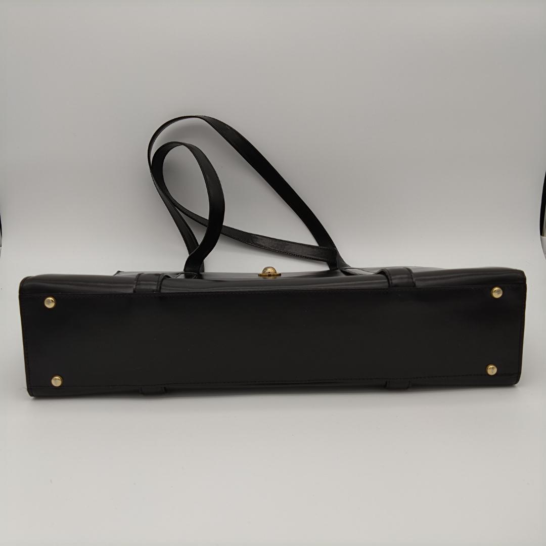 セリーヌ レザー トートバッグ スターボール ヴィンテージ オールド ブラック