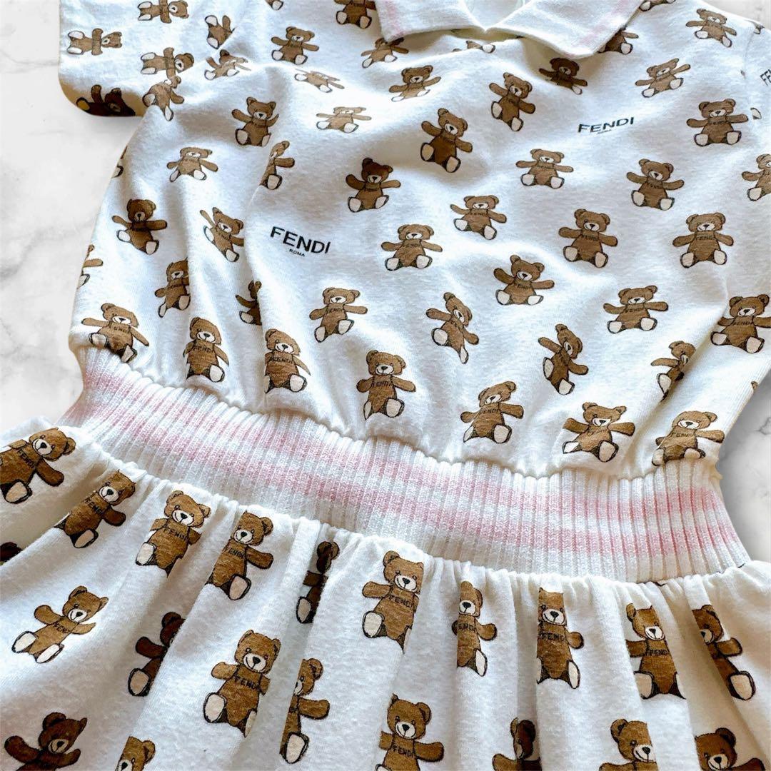 FENDI フェンディ キッズ ベア 熊 ワンピース 24M